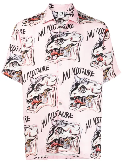 Endless Joy "Minotaure" short-sleeve shirt Pink MINOTAUR