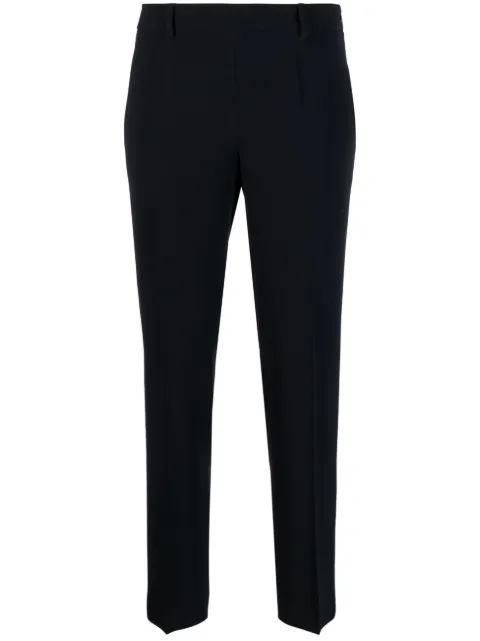 Alberto Biani tapered tailored trousers Blue CC844AC0028