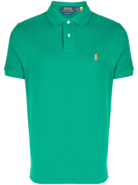 Polo Ralph Lauren logo-embroidered polo shirt Green 710680784303
