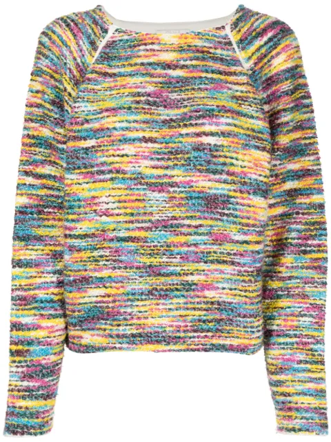 Rewind Vintage Affairs waffle-knit long-sleeved jumper Multicolour CSCRCHLOJUMP7094