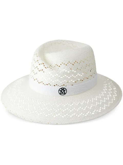 Maison Michel Virginie sun hat White 1001232001