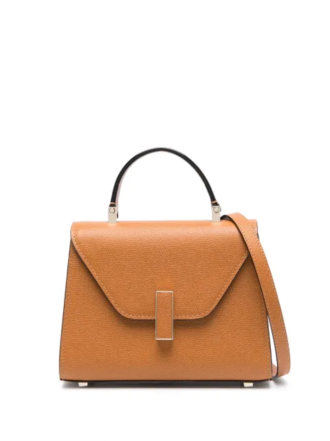Valextra Iside crossbody leather bag Brown WBES002202