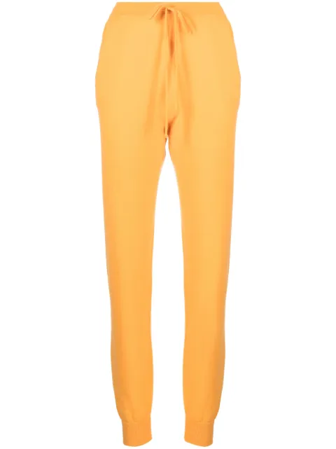 Teddy Cashmere Milano cashmere track pants Orange MILANO