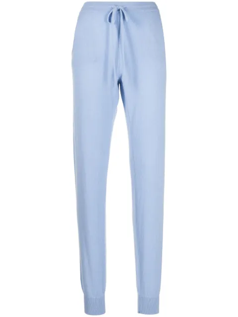 Teddy Cashmere Milano cashmere track pants Blue MILANO