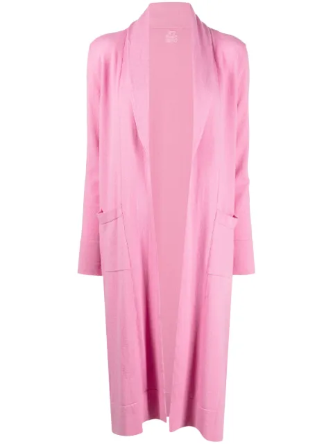 Teddy Cashmere Venzia open-front cashmere cardigan Pink VENZIA