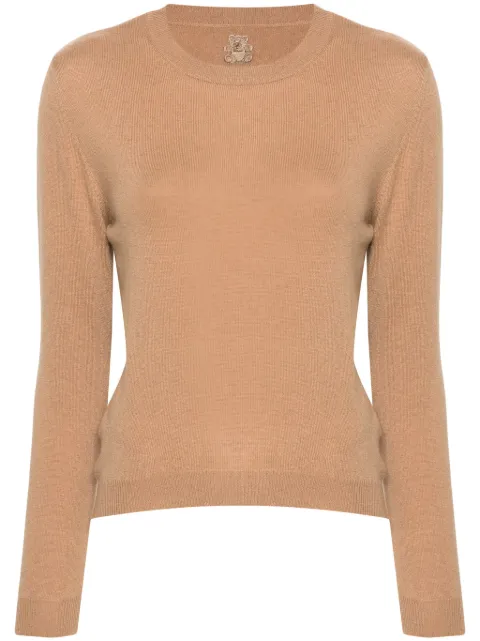 Teddy Cashmere Roma cashmere jumper Brown ROMA