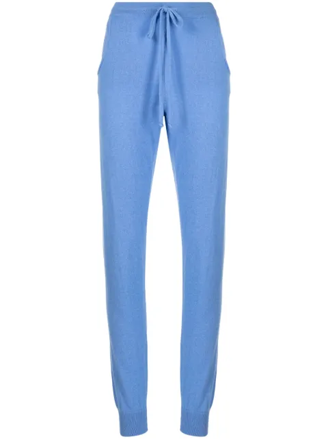 Teddy Cashmere Milano cashmere track pants Blue MILANO