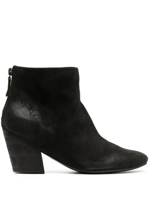 Marsèll 80mm leather ankle boots Black MW3538