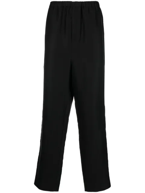 Saint Laurent high-waisted tapered trousers Black 717375Y1G68