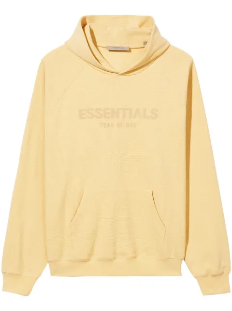 FEAR OF GOD ESSENTIALS logo-print hoodie Yellow 192BT224022F