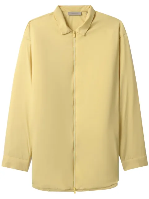 FEAR OF GOD ESSENTIALS filled shirt jacket Yellow 202BT224042F