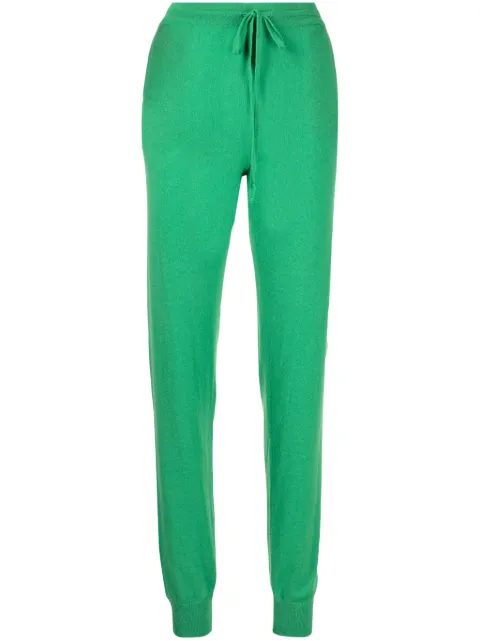 Teddy Cashmere Milano cashmere track pants Green MILANO