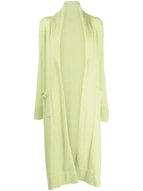 Teddy Cashmere Venzia open-front cashmere cardigan Green VENZIA