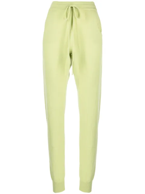 Teddy Cashmere Milano cashmere track pants Green MILANO