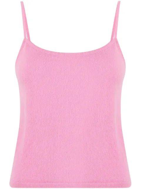 Teddy Cashmere Rapallo cashmere tank top Pink RAPALLO