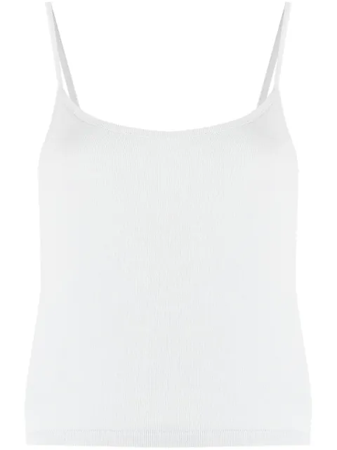 Teddy Cashmere Rapallo cashmere tank top Blue RAPALLO