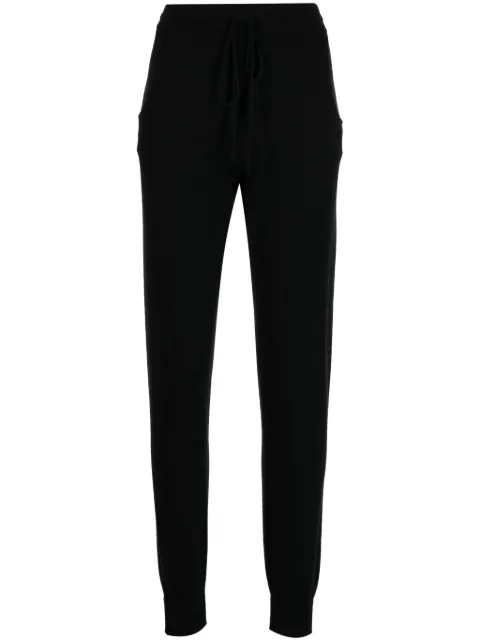 Teddy Cashmere Milano cashmere track pants Black MILANO