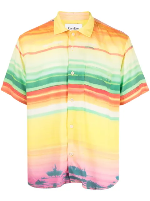 Corridor Todos Santos striped shirt Multicolour SS0116