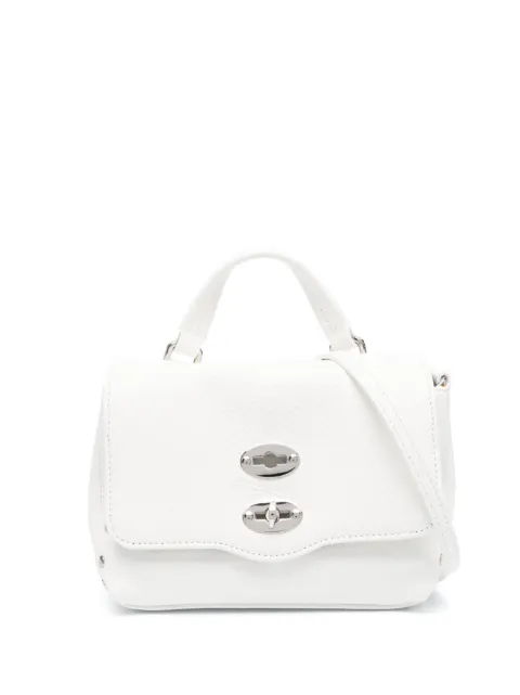 Zanellato Postina Daily Giorno Baby leather tote bag White 0680100050000B