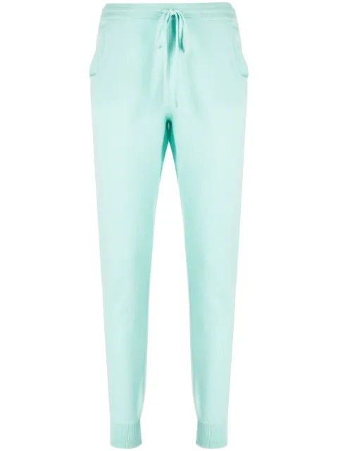 Teddy Cashmere Milano cashmere track pants Green MILANO