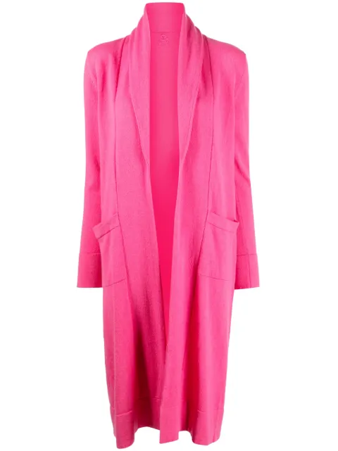 Teddy Cashmere Venzia open-front cashmere cardigan Pink VENZIA
