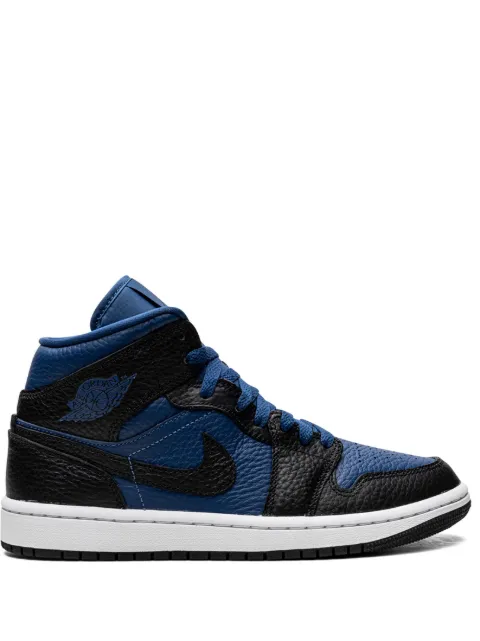 Jordan Jordan 1 Mid Split "Black/French Blue/White" sneakers Blue DR0501