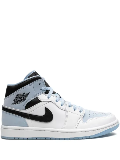 Jordan Air Jordan 1 Mid SE "White/Ice Blue-Black" sneakers White DV1308