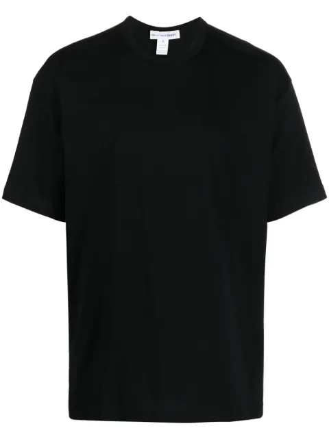 Comme Des Garçons Shirt crewneck cotton T-shirt Black FKT015
