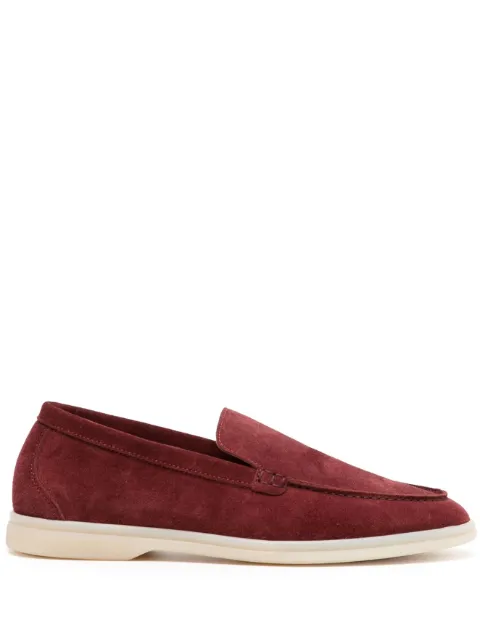 Scarosso Ludovico suede loafers Red LUDOVICA
