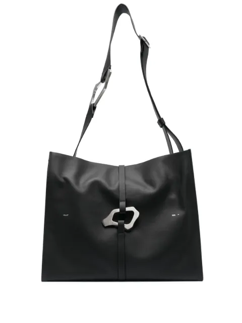 HELIOT EMIL calf-leather tote bag Black HE1544L03BLK01