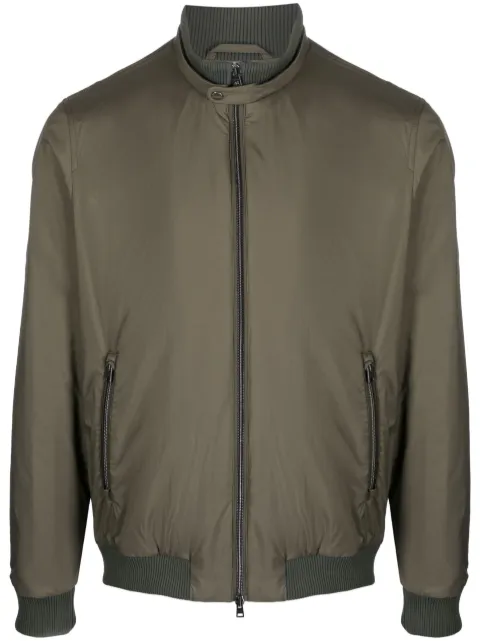 Herno zip-fastening bomber jacket Green GI000333U19288