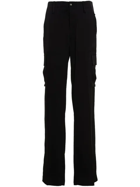David Koma slim cargo trousers Black RE23DK58TR