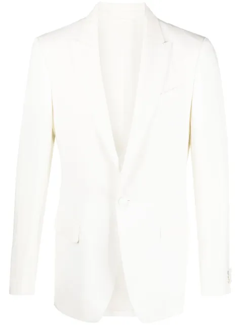 ETRO single-breasted tailored blazer Neutrals 1G5371494