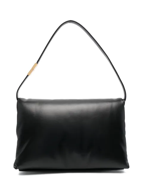 Marni Prisma leather shoulder bag Black SBMP0134UOP5298