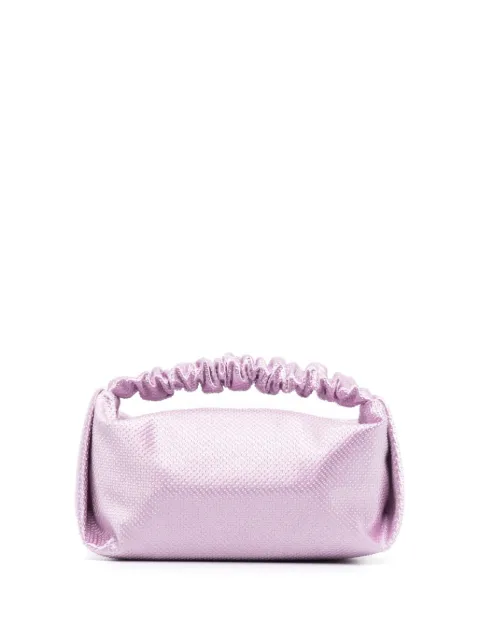 Alexander Wang Scrunchie crystal-embellished mini bag Purple 20323R40T