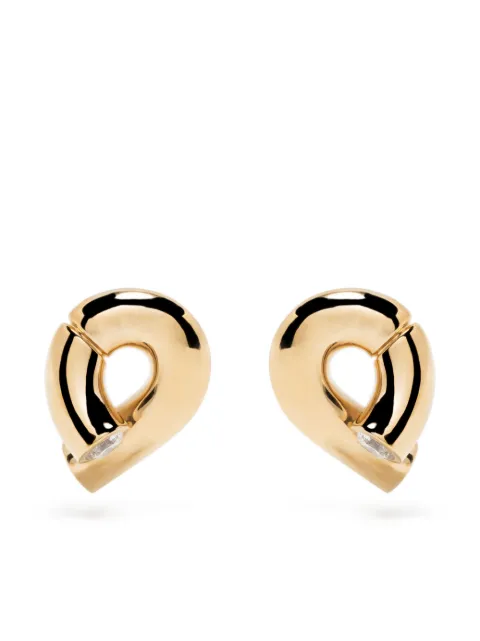 Tabayer 18kt yellow gold Oera diamond stud earrings Gold YEA12