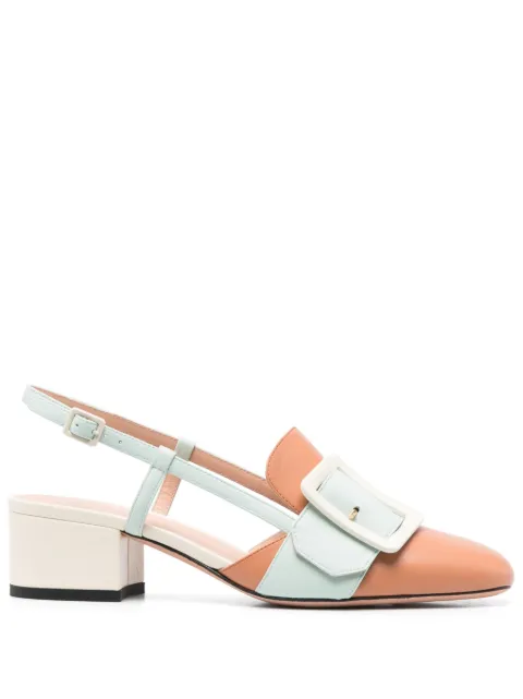 Bally Jasmine Slingback leather pumps Brown WP400ENA040