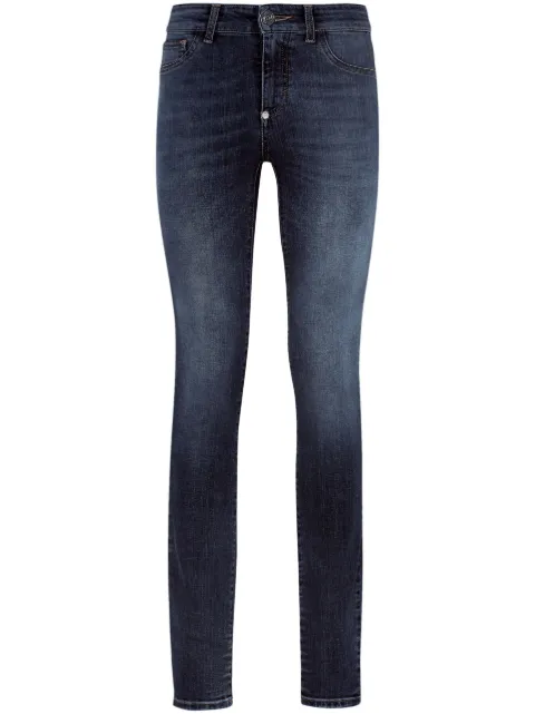 Philipp Plein stone-washed jeggings Blue FACCWDT2403PDE004N