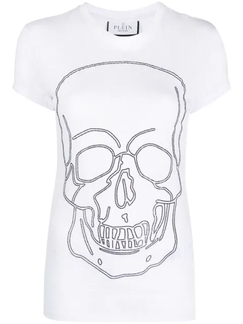 Philipp Plein Sexy Pure Fit crew-neck T-shirt White FACCWTK2915PJY002N