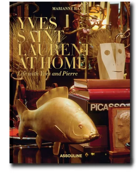 Assouline Yves Saint Laurent At Home by Jacques Grange Brown 9781649801234