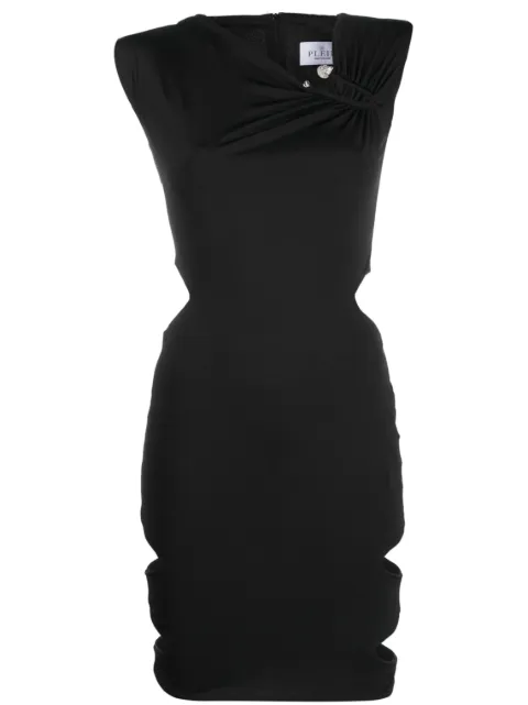 Philipp Plein cut-out minidress Black FACCWRG2691PTE003N