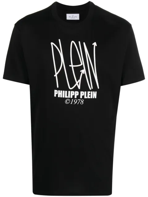 Philipp Plein Skull short-sleeved T-shirt Black FACCMTK6390PJY002N