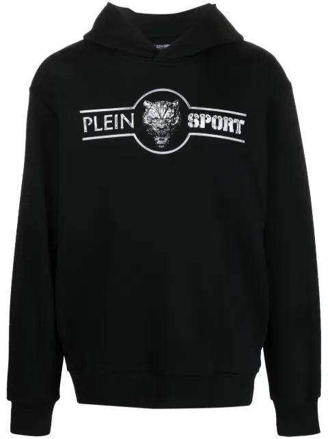 Plein Sport Chrome Scratch Edition hoodie Black FACCMJB3058SJO001N
