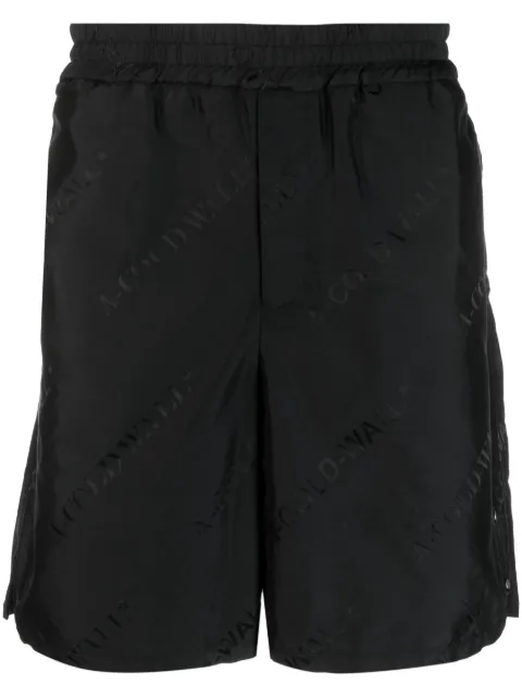 A-COLD-WALL* monogram-print shorts Black ACWMB180
