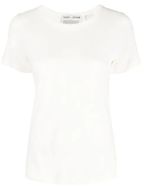 Each X Other round neck T-shirt White SS23G11060
