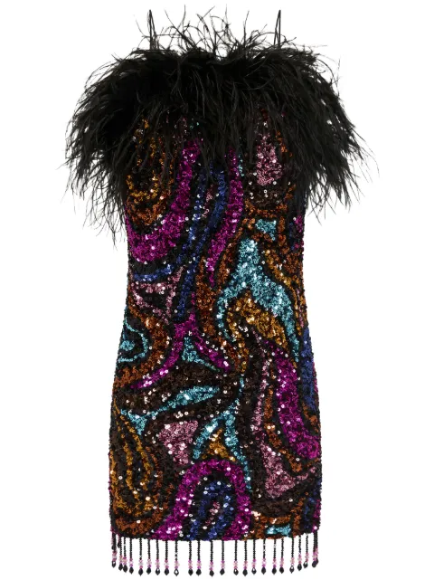Rebecca Vallance Kiki sequined minidress Multicolour 23021000