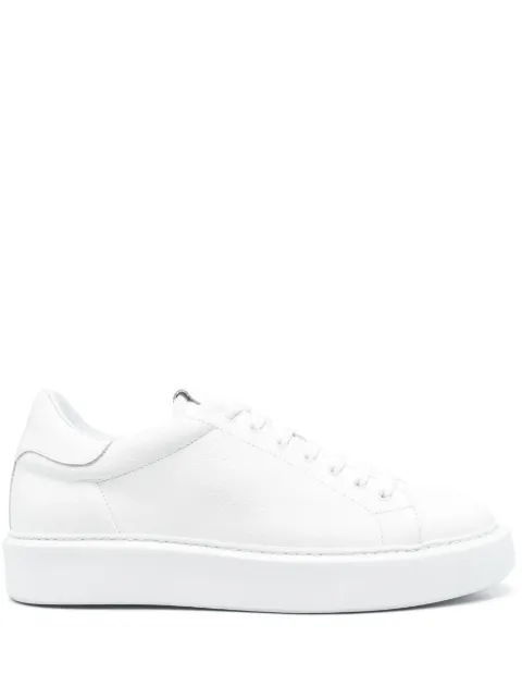 Giuliano Galiano lace-up calf-leather sneakers White FIRE1BOTTOLATO