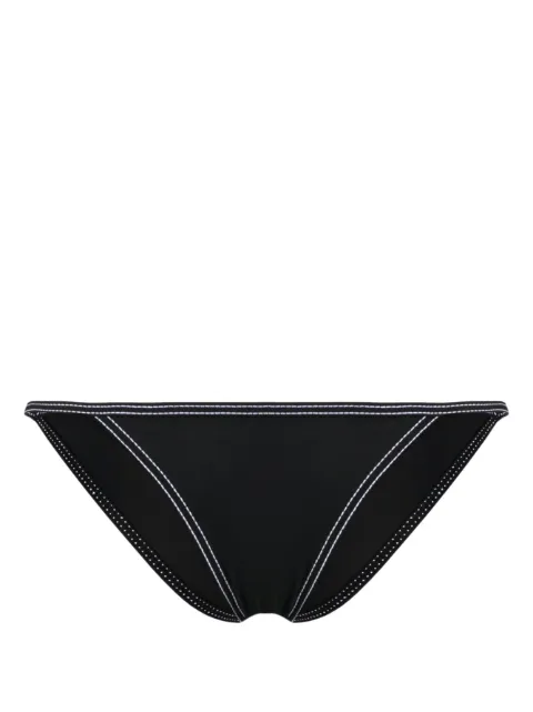 DSQUARED2 logo-print bikini bottoms Black D6B333370ISA01