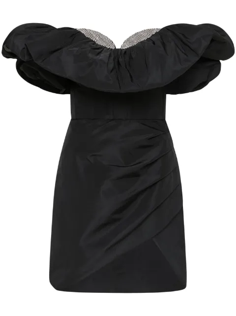 Rebecca Vallance Homecoming minidress Black RV23021933