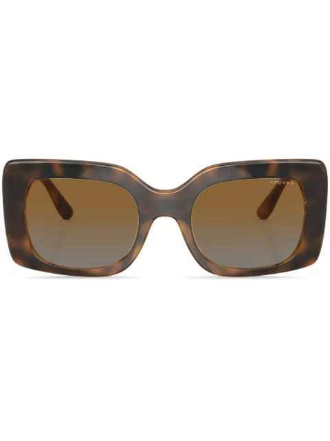 Vogue Eyewear tortoiseshell-effect square-frame sunglasses Brown VO5481S2386T5